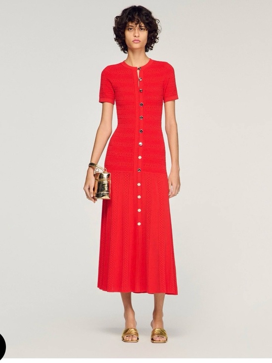 Sandro Dresses & Skirts - Sandro Knit Maxi dress